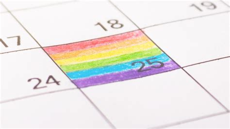 dia del tio gay|Calendario con todas las efemérides LGBT+